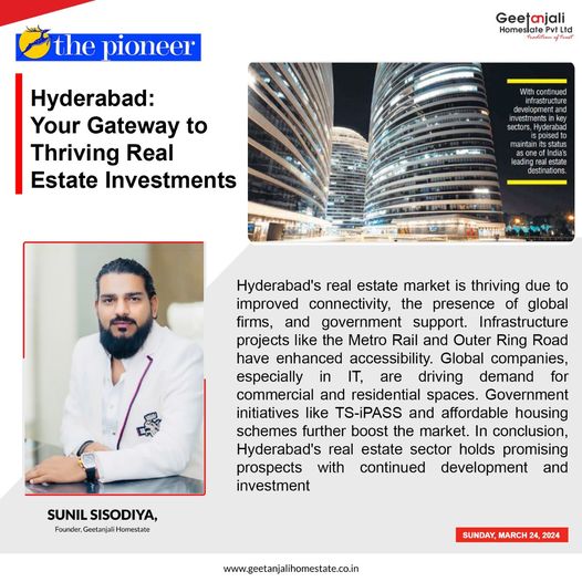 Hyderabad: Your Gateway to Thriving Real Estate Investments
