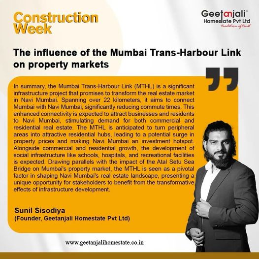 The influence of the Mumbai Trans-Harbour Link on property markets
