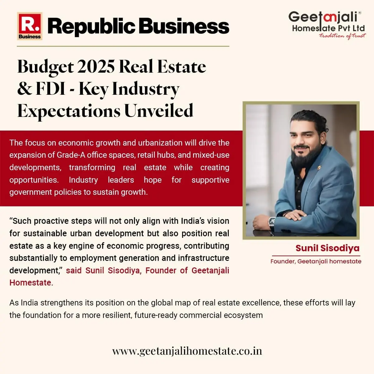 Budget 2025 : Real Estate And FDI, What Are The Industry Expectations?