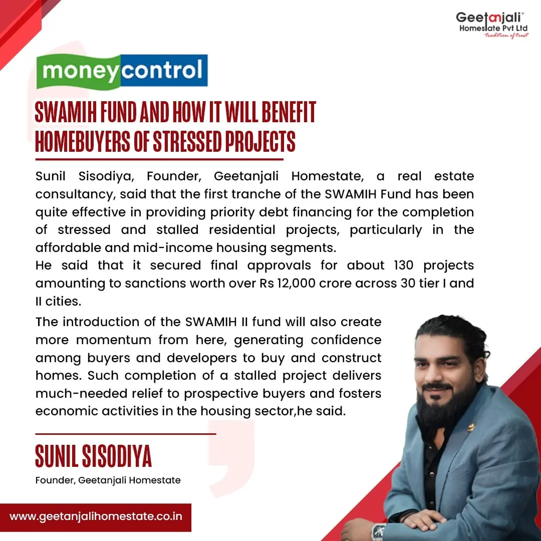 SWAMIH Fund and how it will benefit homebuyers of stressed projects