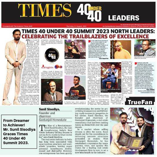 Times 40 under 40 Summit 2023 North Leaders: Celebrating the trailblazers of excellence