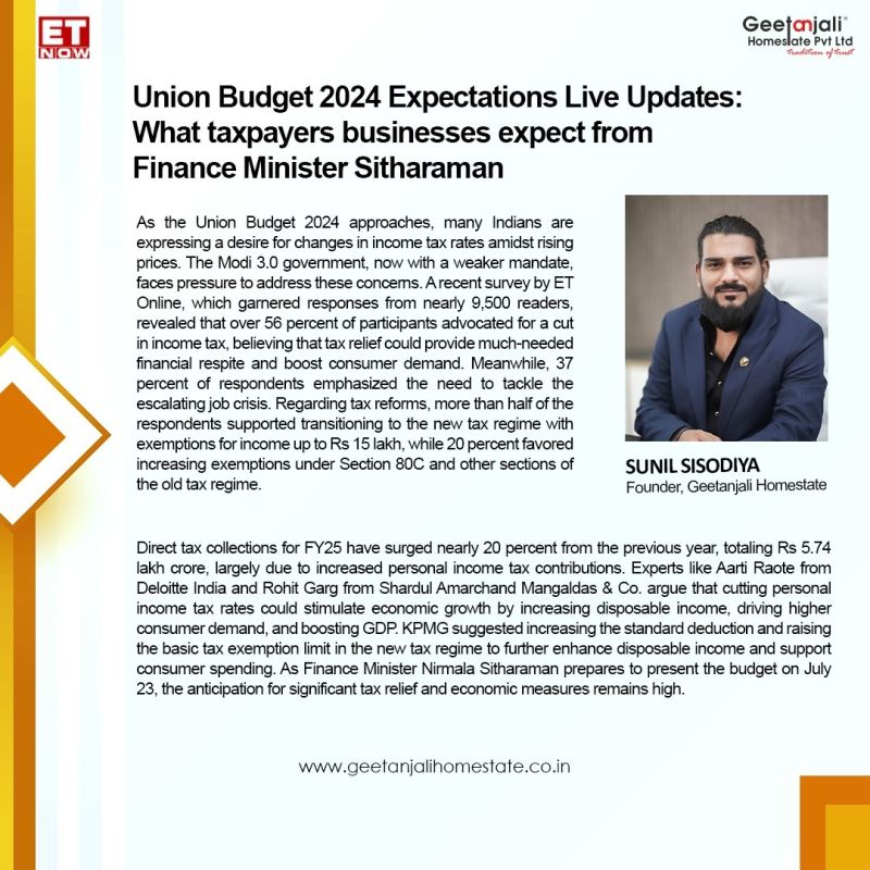 Union Budget 2024 Expectations Live Updates: What taxpayers businesses expect from Finance Minister Sitharaman?