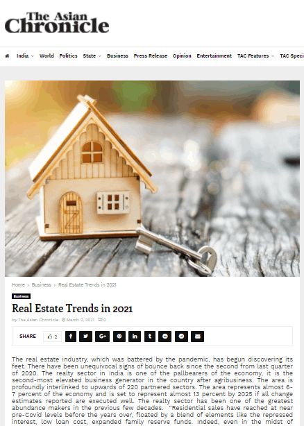 Real Estate Trends in 2021