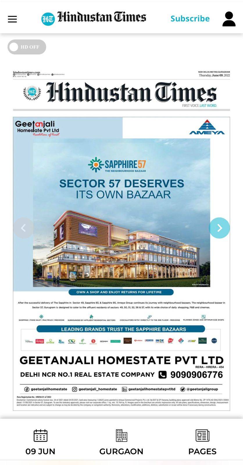 Sector 57 Deserves Its Own Bazaar