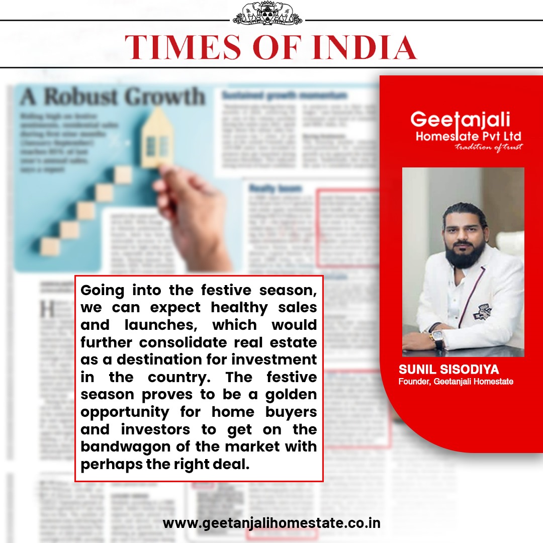 Geetanjali Homestate in The Times of India