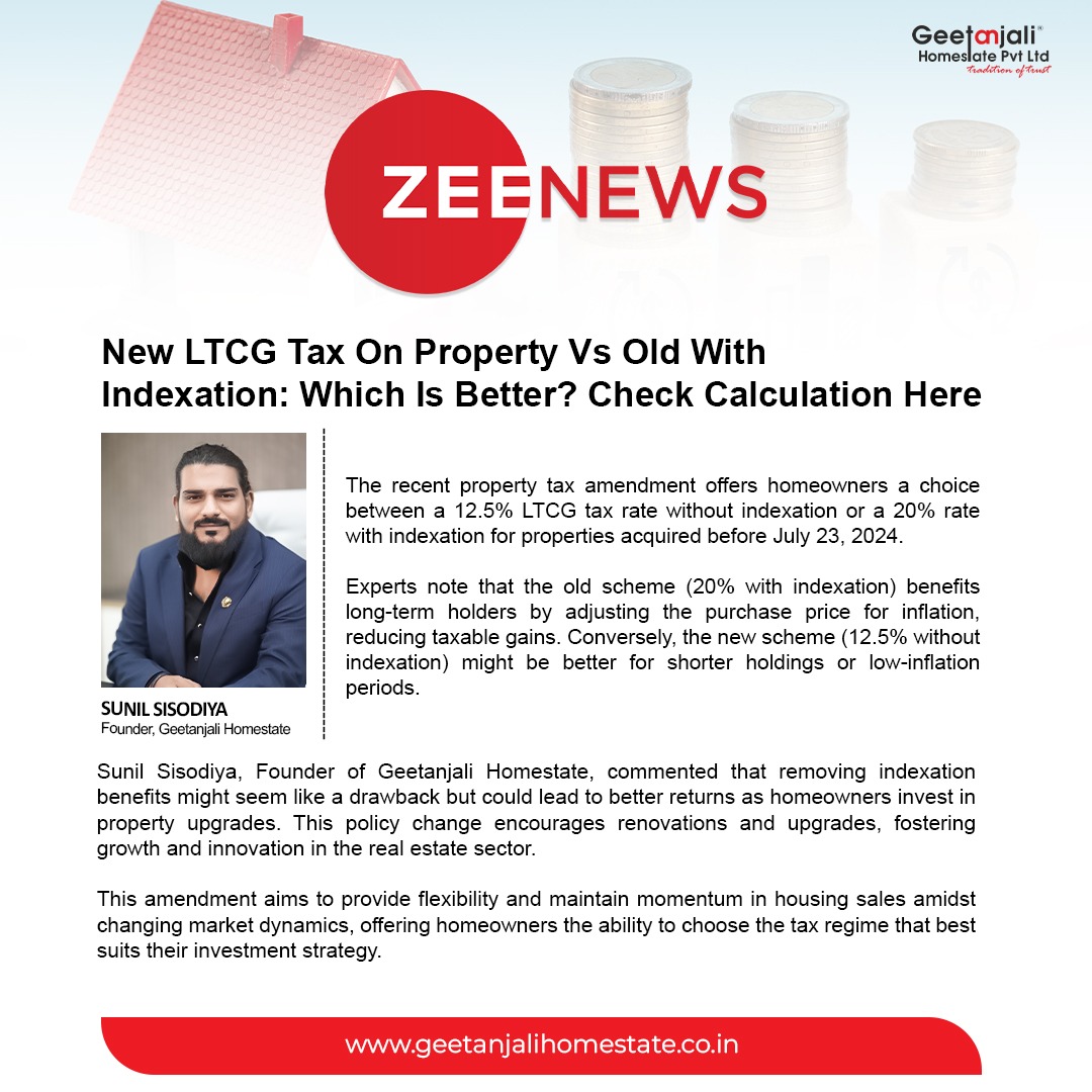 New LTCG Tax On Property Vs Old With Indexation: Which Is Better? Check Calculation Here