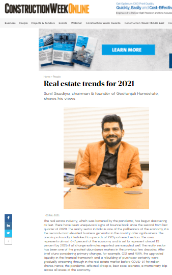 Real estate trends for 2021