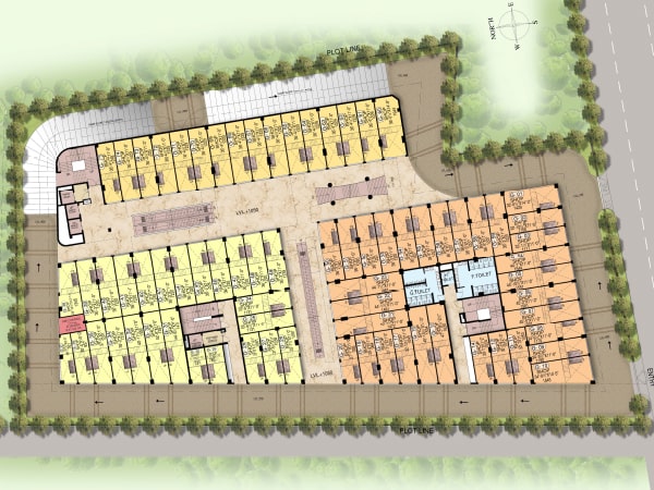 Ameya Sapphire, Sector 57, Gurgaon - Layout Plan