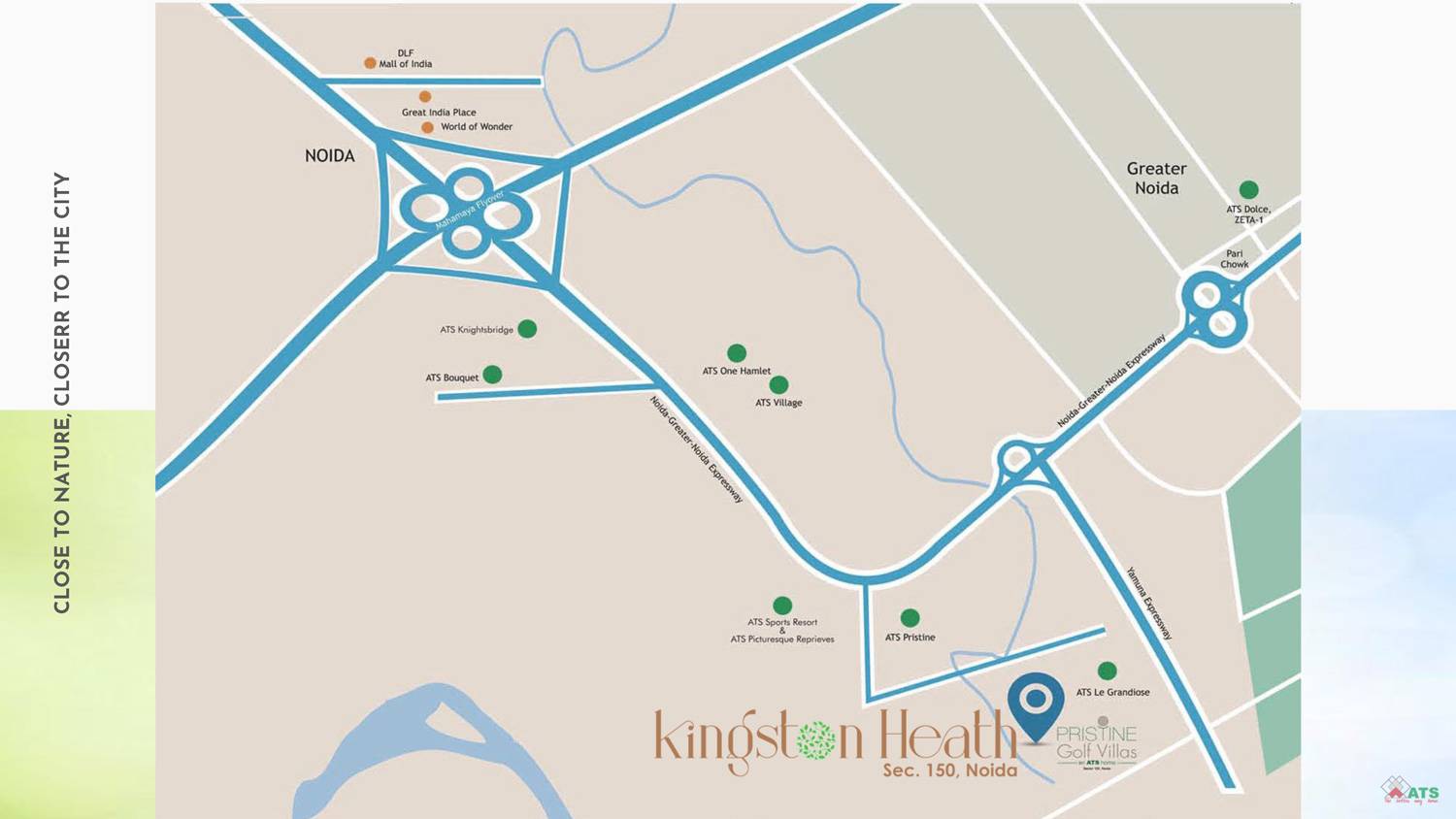 ATS Kingston Heath  - Location Map