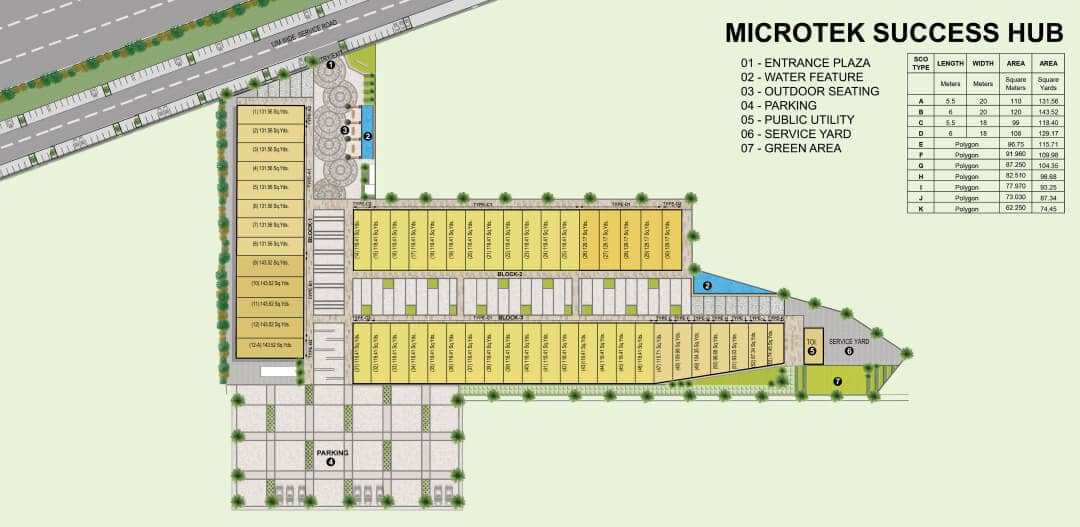 Microtek Success Hub - Site Plan