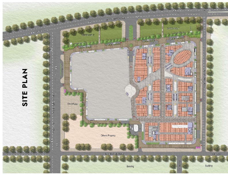 Migsun Rohini Central, Sector 22 Rohini, North Delhi -  Site Plan