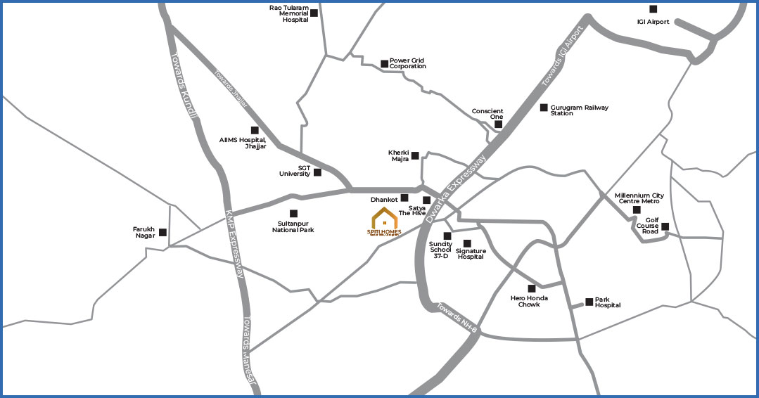 Spiti Homes - Location Map