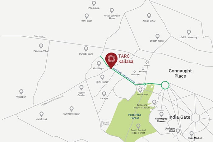 Tarc Kailasa - Location